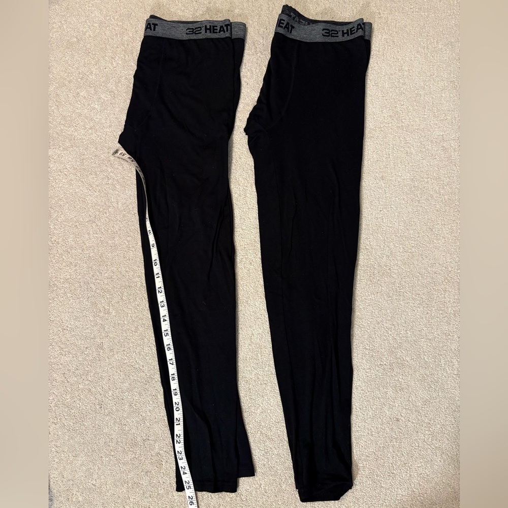 TWO Men’s Black Thermals